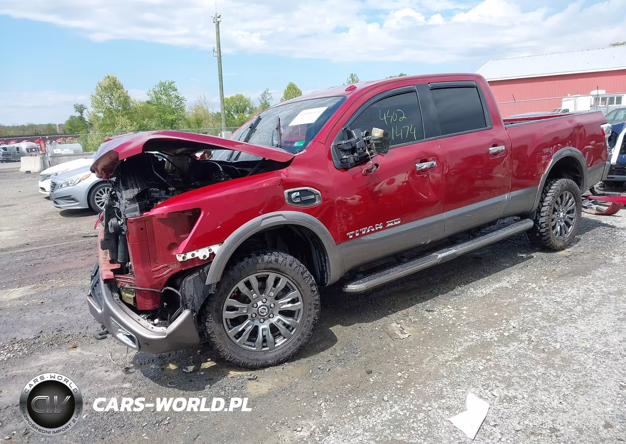 2016 Nissan Titan Xd Platinum Reserve Diesel VIN:1N6BA1F41GN501902 - 2