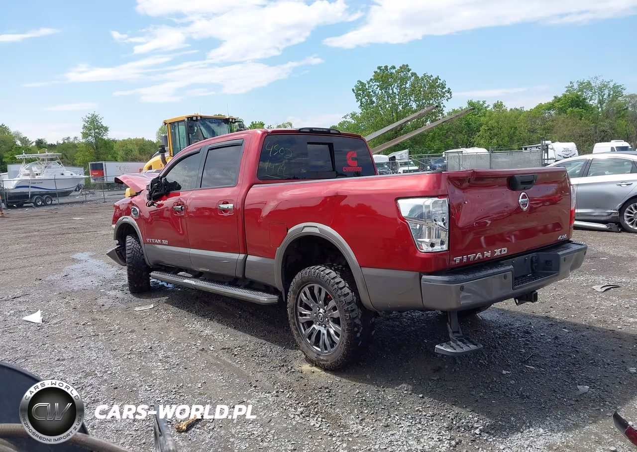 2016 Nissan Titan Xd Platinum Reserve Diesel VIN:1N6BA1F41GN501902 - 3