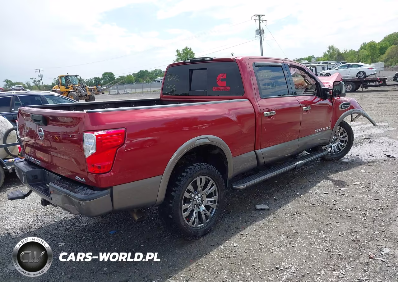 2016 Nissan Titan Xd Platinum Reserve Diesel VIN:1N6BA1F41GN501902 - 4