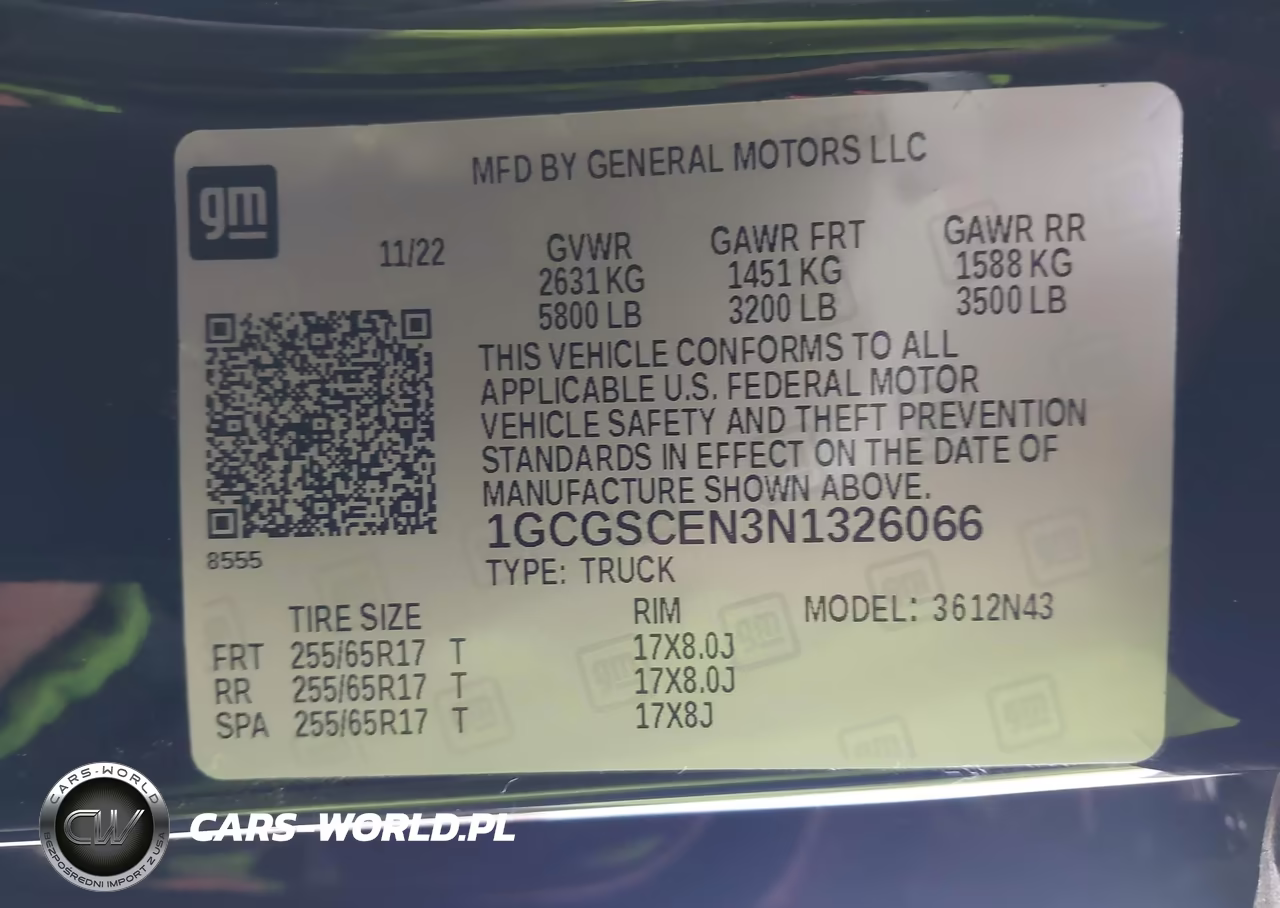 2022 Chevrolet Colorado 2Wd Short Box Lt VIN:1GCGSCEN3N1326066 - 9