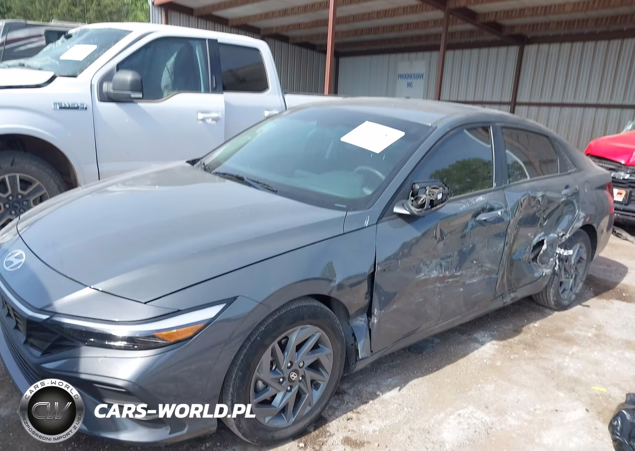 2024 Hyundai Elantra Sel VIN:KMHLM4DG2RU789706 - 14