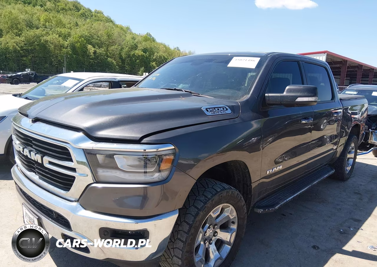 2019 Ram 1500 Big Horn-Lone Star 4X4 5'7 Box VIN:1C6SRFFT4KN782724 - 2