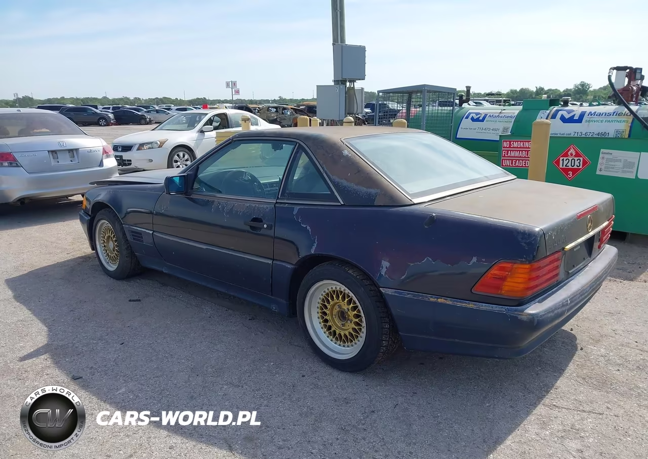 1992 Mercedes-Benz 500 Sl VIN:WDBFA66E1NF042838 - 3