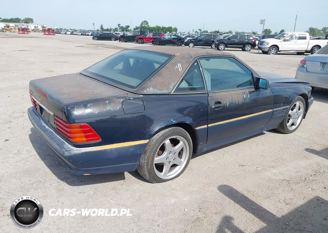 1992 Mercedes-Benz 500 Sl VIN:WDBFA66E1NF042838 - 4