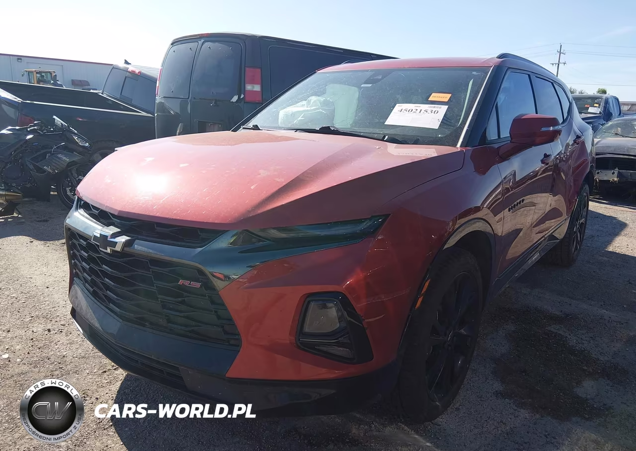 2021 Chevrolet Blazer Fwd Rs VIN:3GNKBERS8MS586103 - 2