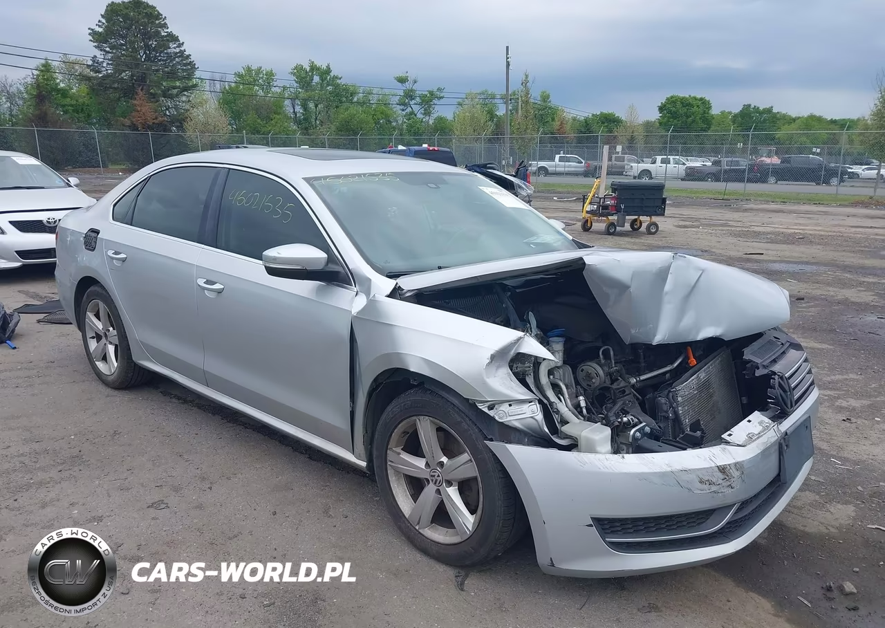 2013 Volkswagen Passat 2.5L Se – zdjęcie 1 z 10