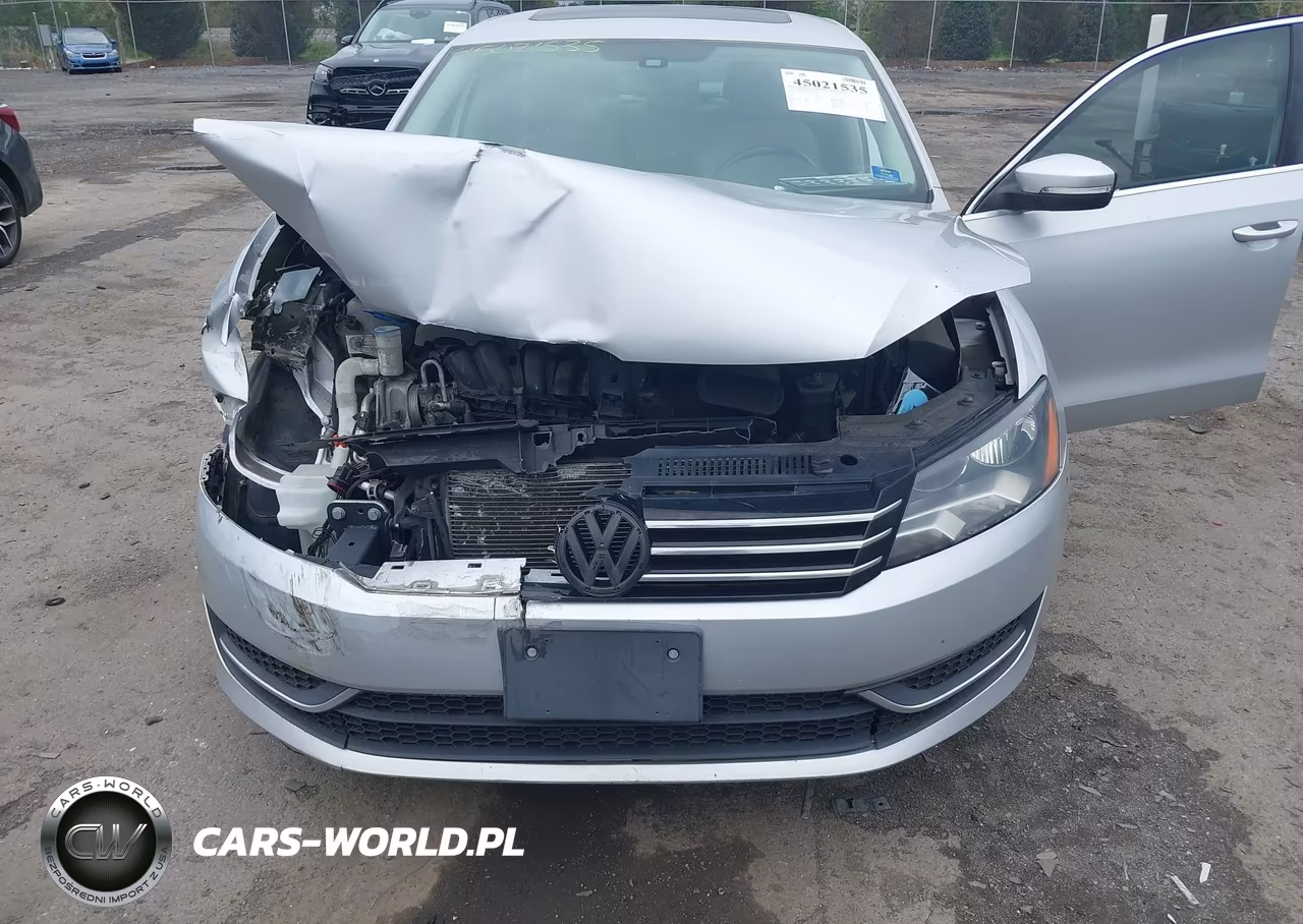 2013 Volkswagen Passat 2.5L Se VIN:1VWBH7A3XDC008384 - 6