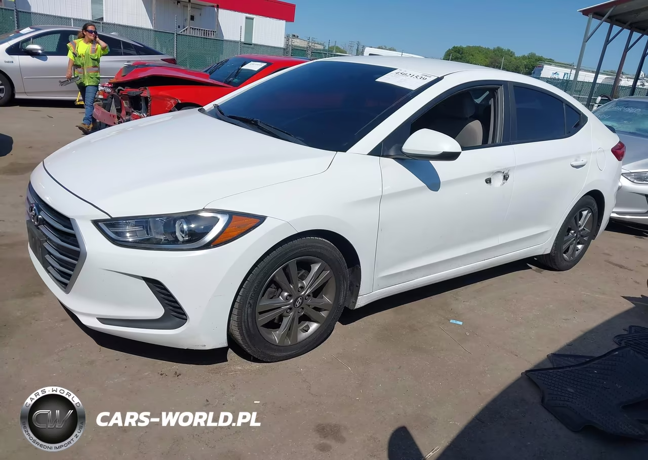2017 Hyundai Elantra Se VIN:5NPD84LF6HH115461 - 2