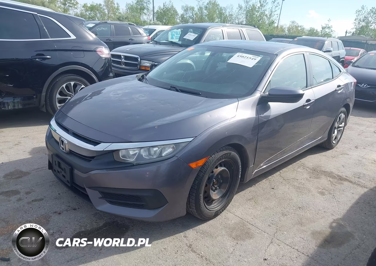 2017 Honda Civic Lx VIN:19XFC2F58HE065312 - 2
