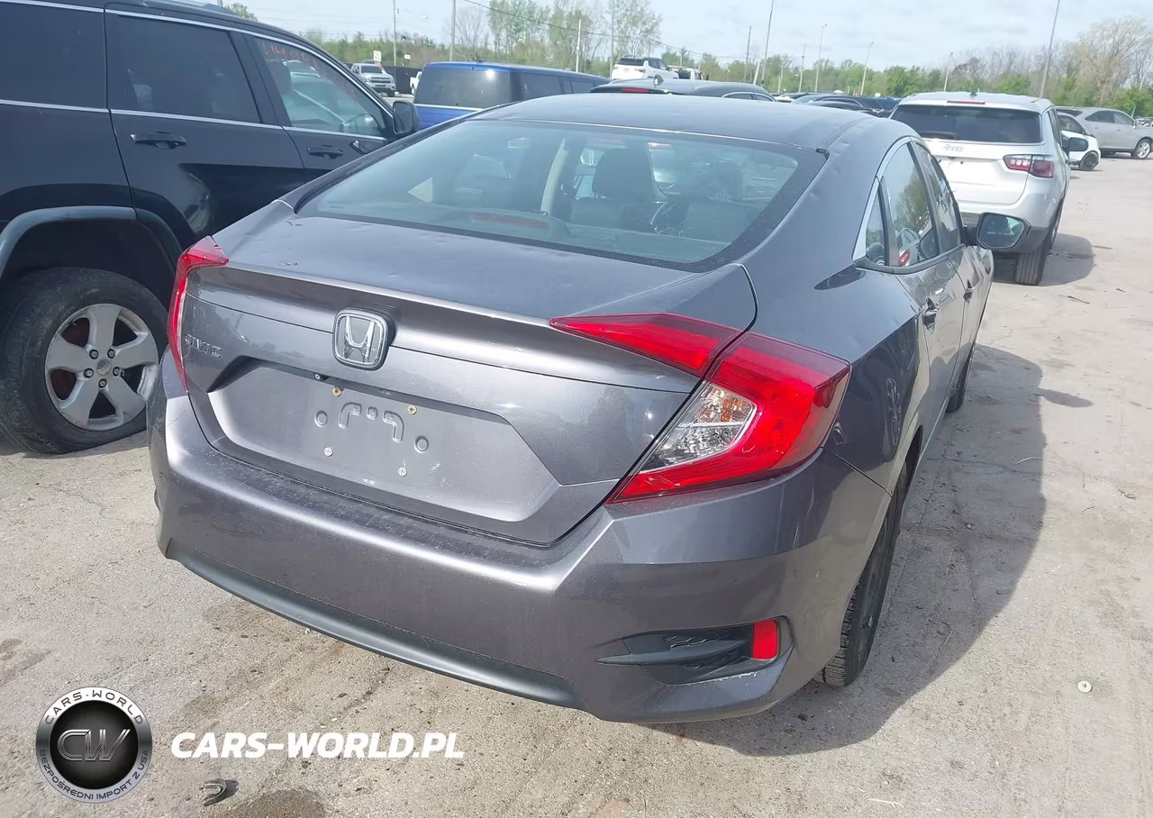 2017 Honda Civic Lx VIN:19XFC2F58HE065312 - 4