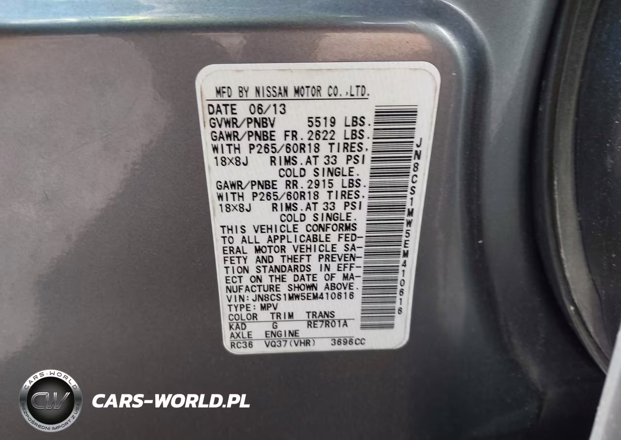 2014 Infiniti Qx70 VIN:JN8CS1MW5EM410616 - 9