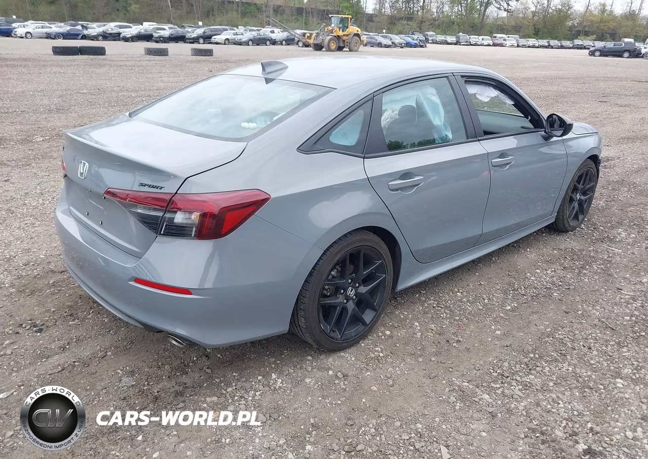 2026 Honda Civic Sport VIN:2HGFE2F54TH505115 - 4