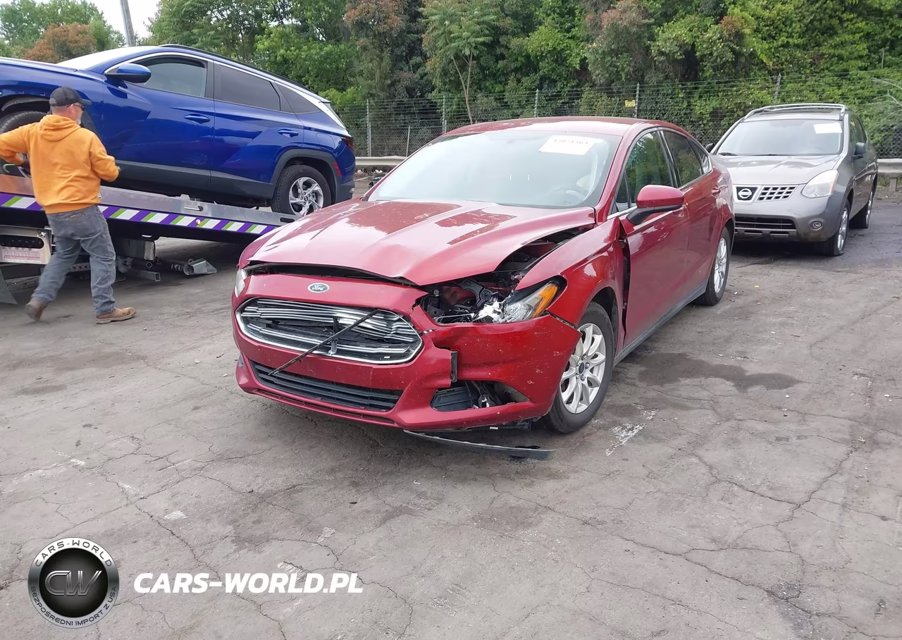 2016 Ford Fusion S VIN:3FA6P0G73GR273877 - 2