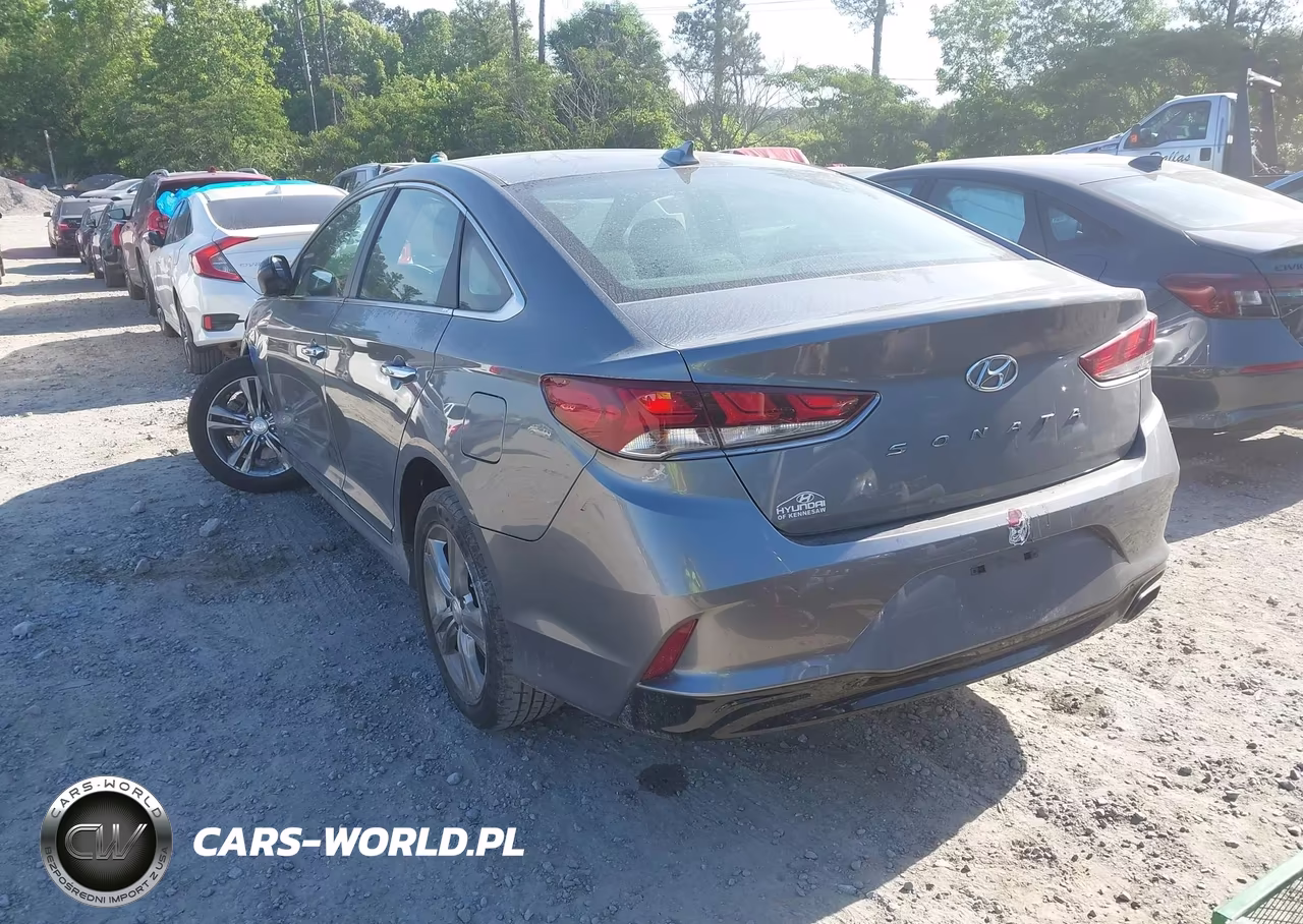 2019 Hyundai Sonata Sel VIN:5NPE34AF7KH761153 - 3