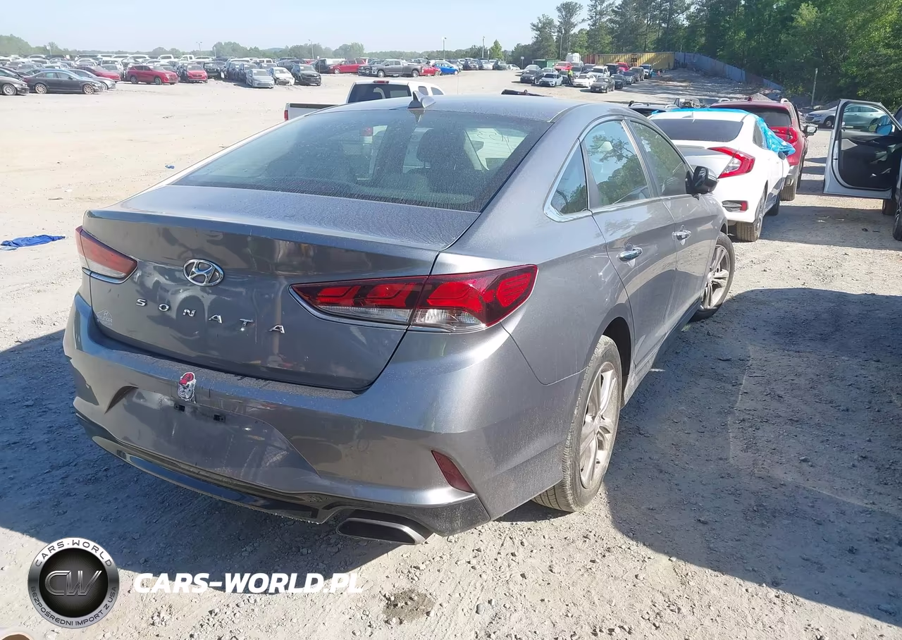 2019 Hyundai Sonata Sel VIN:5NPE34AF7KH761153 - 4