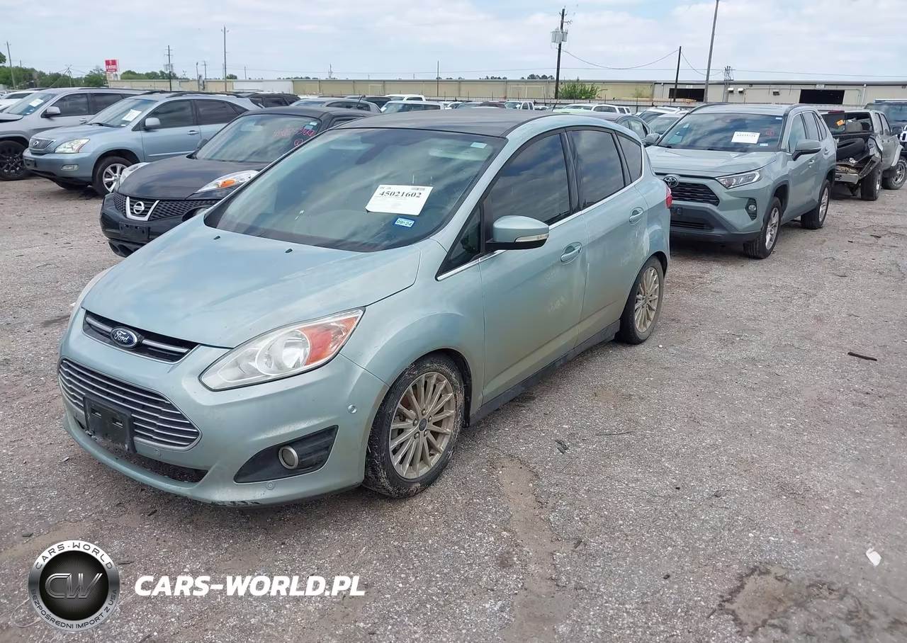 2014 Ford C-Max Hybrid Sel VIN:1FADP5BU6EL500542 - 2