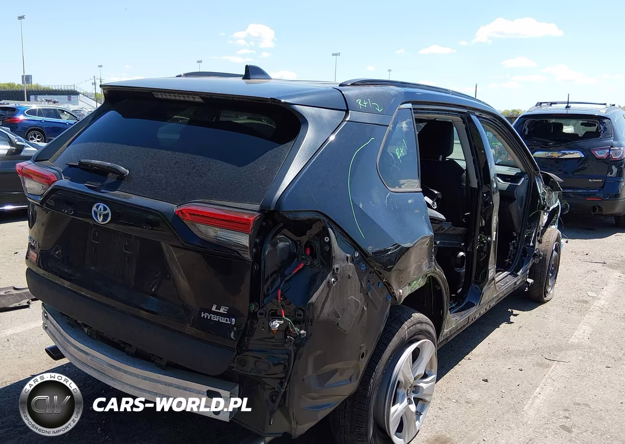 2021 Toyota Rav4 Hybrid Le VIN:4T3M6RFV9MU028405 - 4