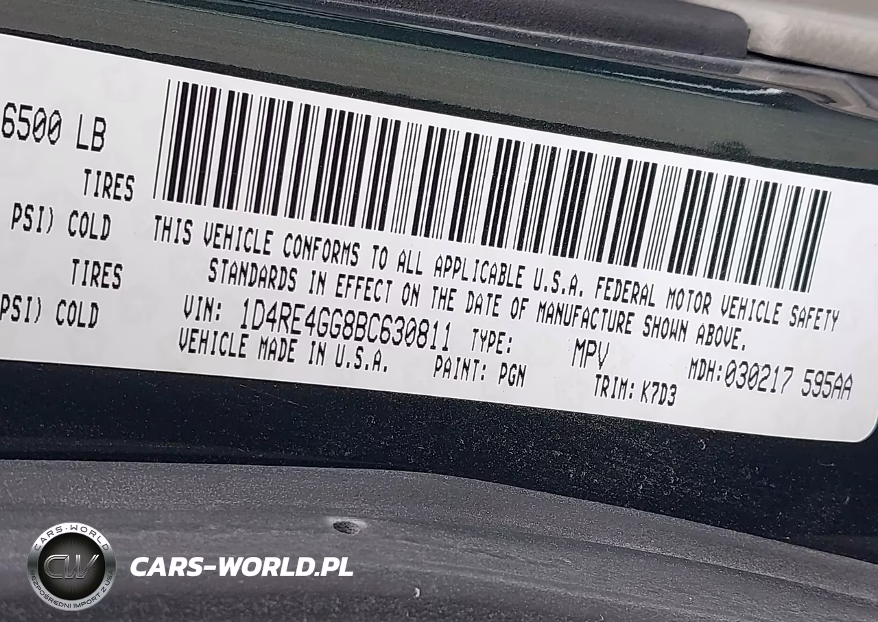 2011 Dodge Durango Crew VIN:1D4RE4GG8BC630811 - 9