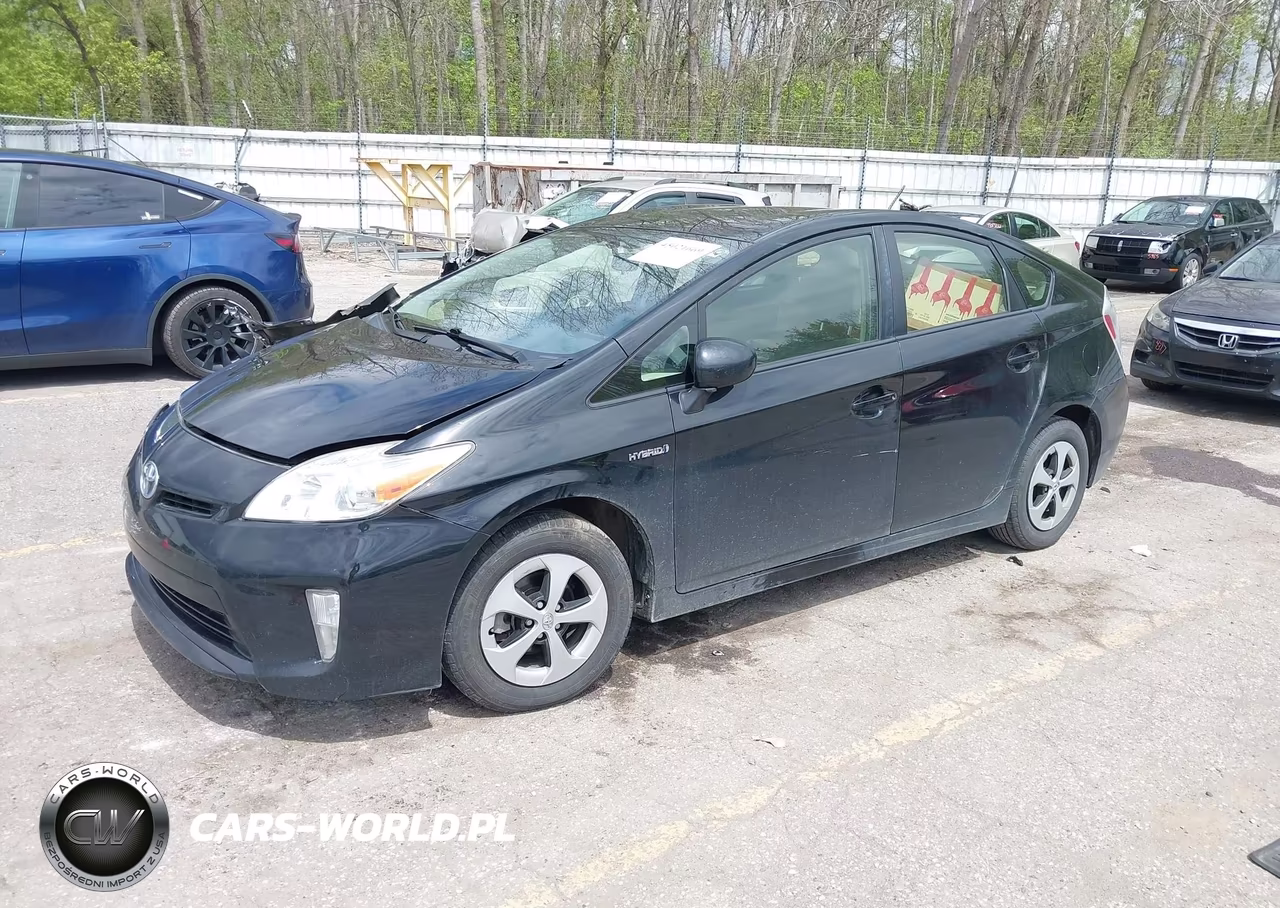 2014 Toyota Prius Two VIN:JTDKN3DU4E0378855 - 2