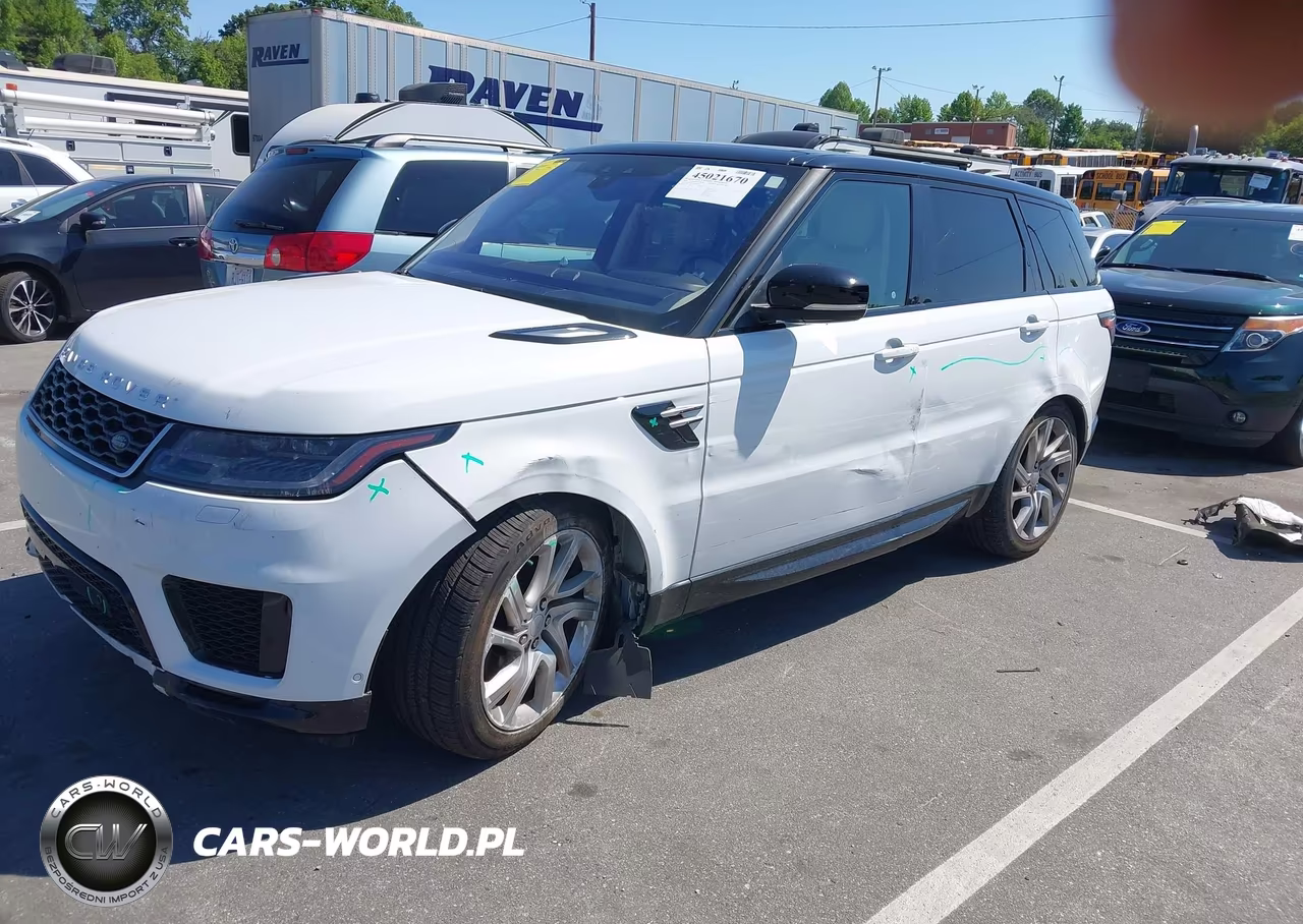2019 Land Rover Range Rover Sport Hse VIN:SALWR2RV5KA845393 - 2
