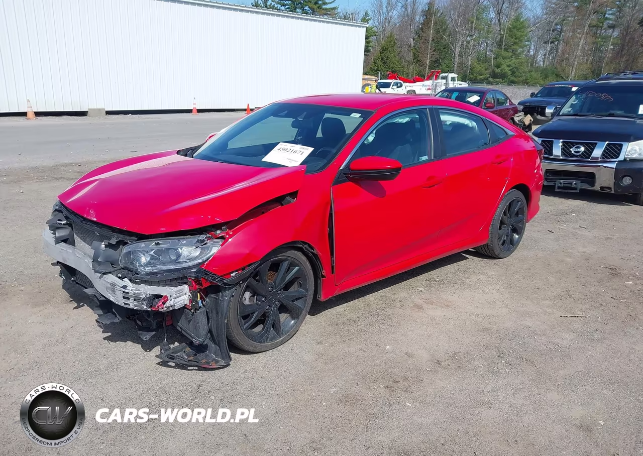 2020 Honda Civic Sport VIN:2HGFC2F82LH518171 - 2