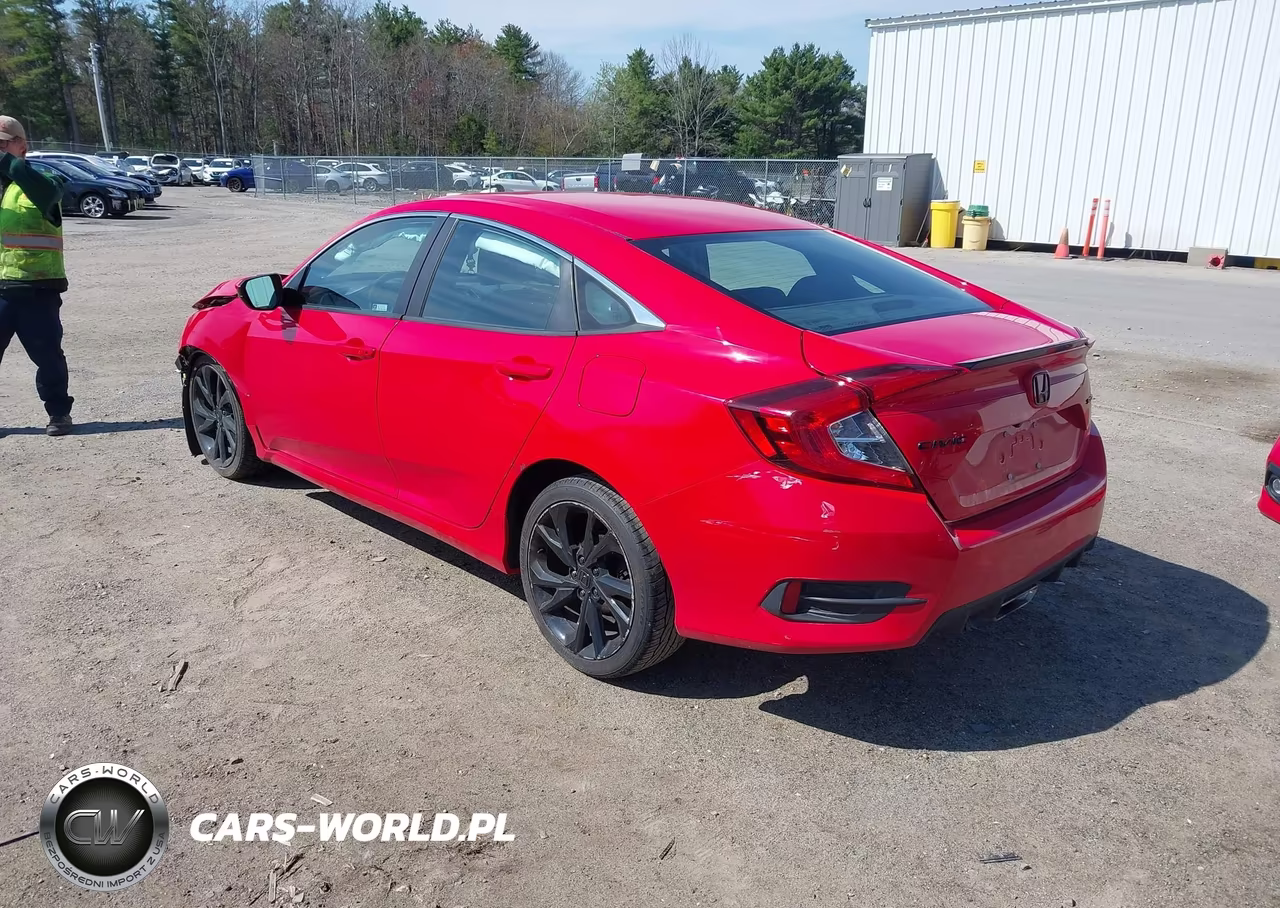 2020 Honda Civic Sport VIN:2HGFC2F82LH518171 - 3