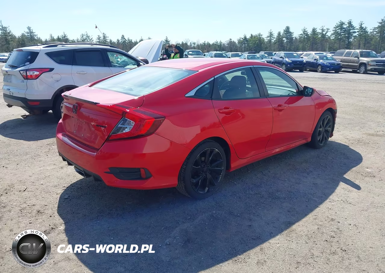 2020 Honda Civic Sport VIN:2HGFC2F82LH518171 - 4