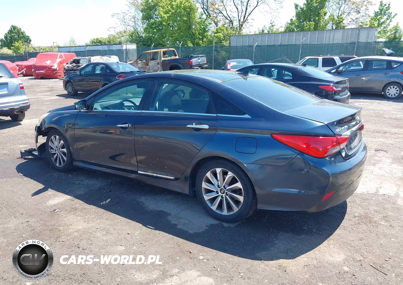 2014 Hyundai Sonata Limited VIN:5NPEC4AC1EH869617 - 3