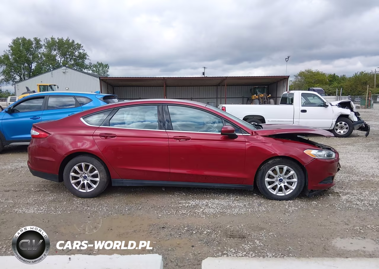 2016 Ford Fusion S VIN:3FA6P0G74GR328465 - 13