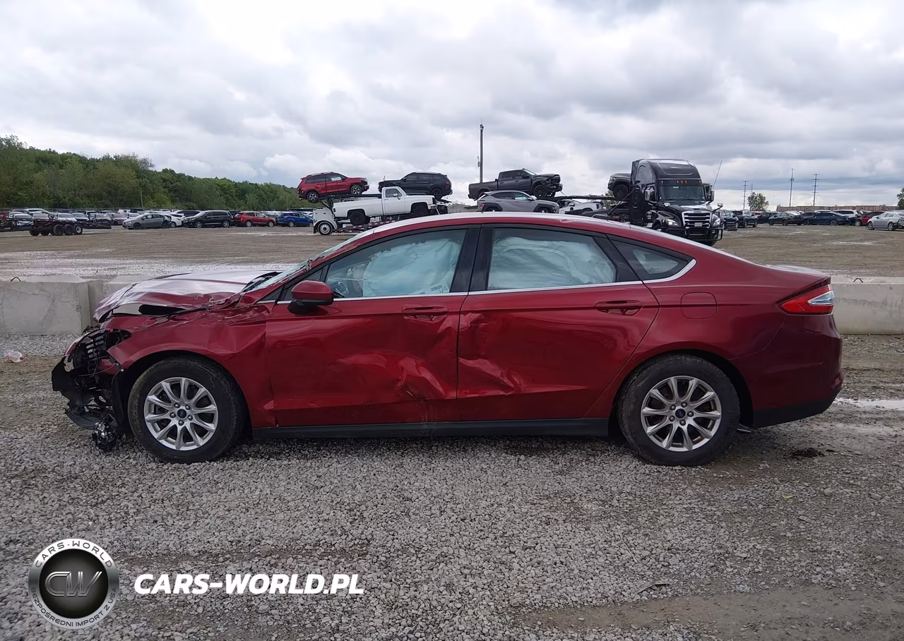 2016 Ford Fusion S VIN:3FA6P0G74GR328465 - 14