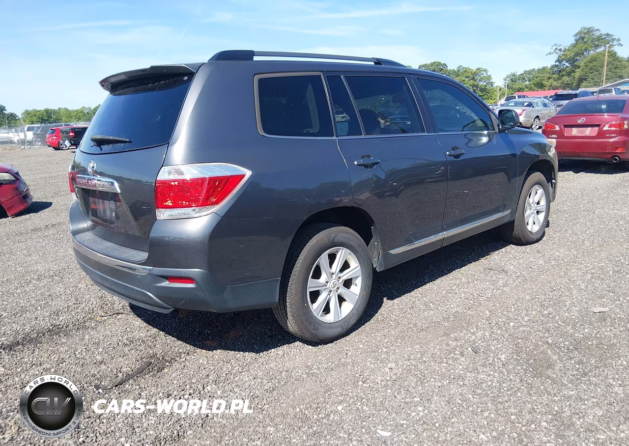 2012 Toyota Highlander VIN:5TDZA3EH0CS029567 - 4