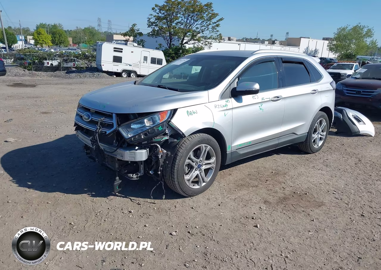 2018 Ford Edge Titanium VIN:2FMPK3K86JBC34989 - 2