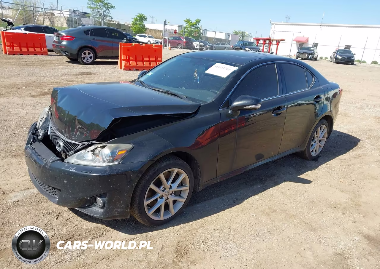2012 Lexus Is 350 VIN:JTHCE5C27C5002889 - 2