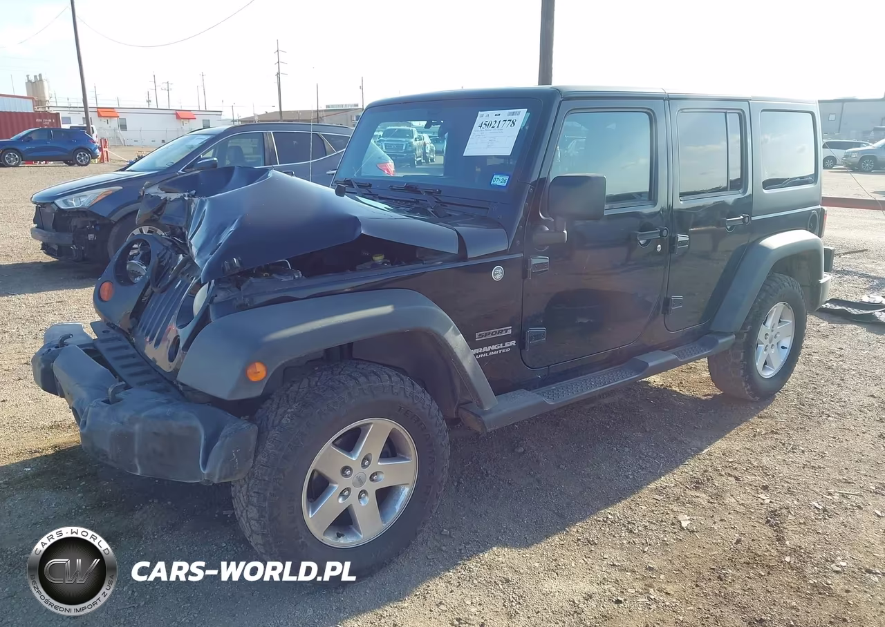 2012 Jeep Wrangler Unlimited Sport VIN:1C4BJWDG4CL284395 - 2