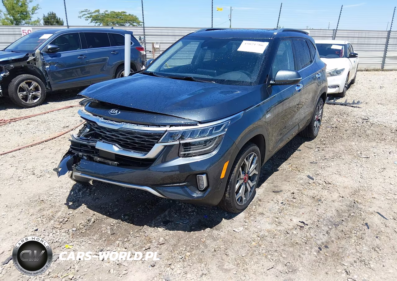 2021 Kia Seltos Sx Turbo VIN:KNDETCA28M7168707 - 2