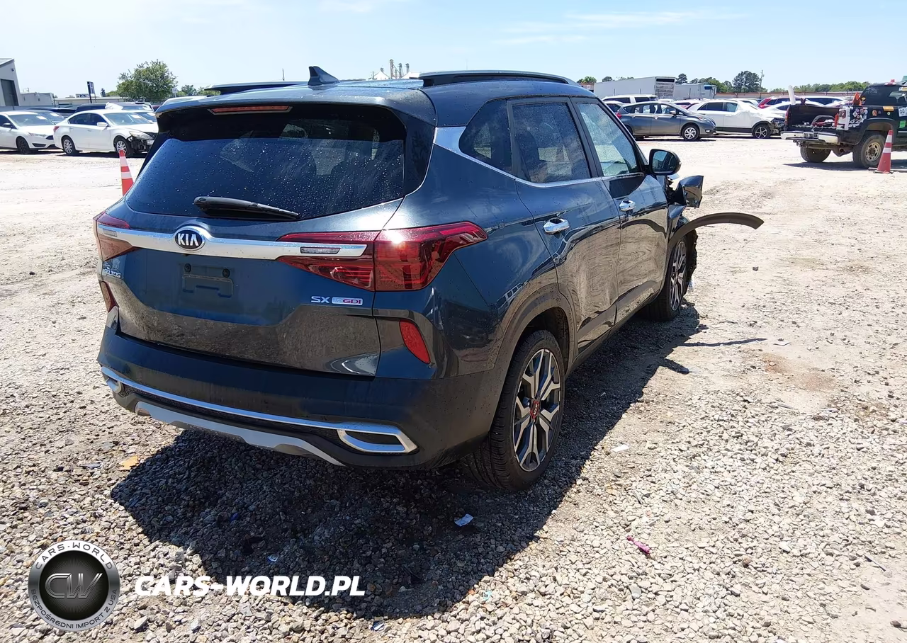 2021 Kia Seltos Sx Turbo VIN:KNDETCA28M7168707 - 4