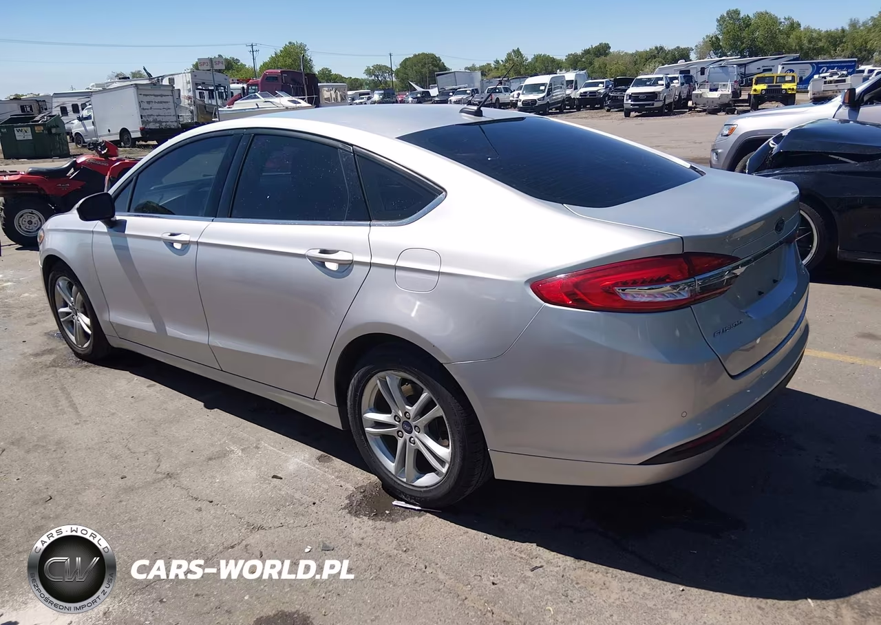 2018 Ford Fusion Se VIN:3FA6P0HD4JR241385 - 3