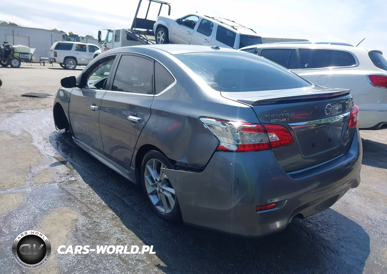 2015 Nissan Sentra Sr VIN:3N1AB7AP2FY236217 - 3