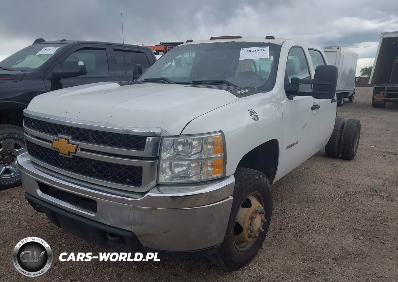 2013 Chevrolet Silverado 3500Hd Chassis Work Truck VIN:1GB4KZCGXDF241015 - 2