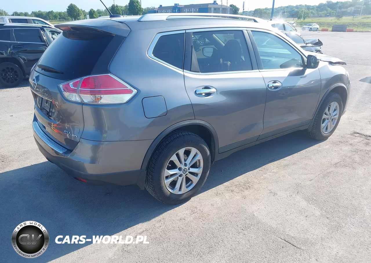 2016 Nissan Rogue Sv VIN:KNMAT2MV2GP651712 - 4