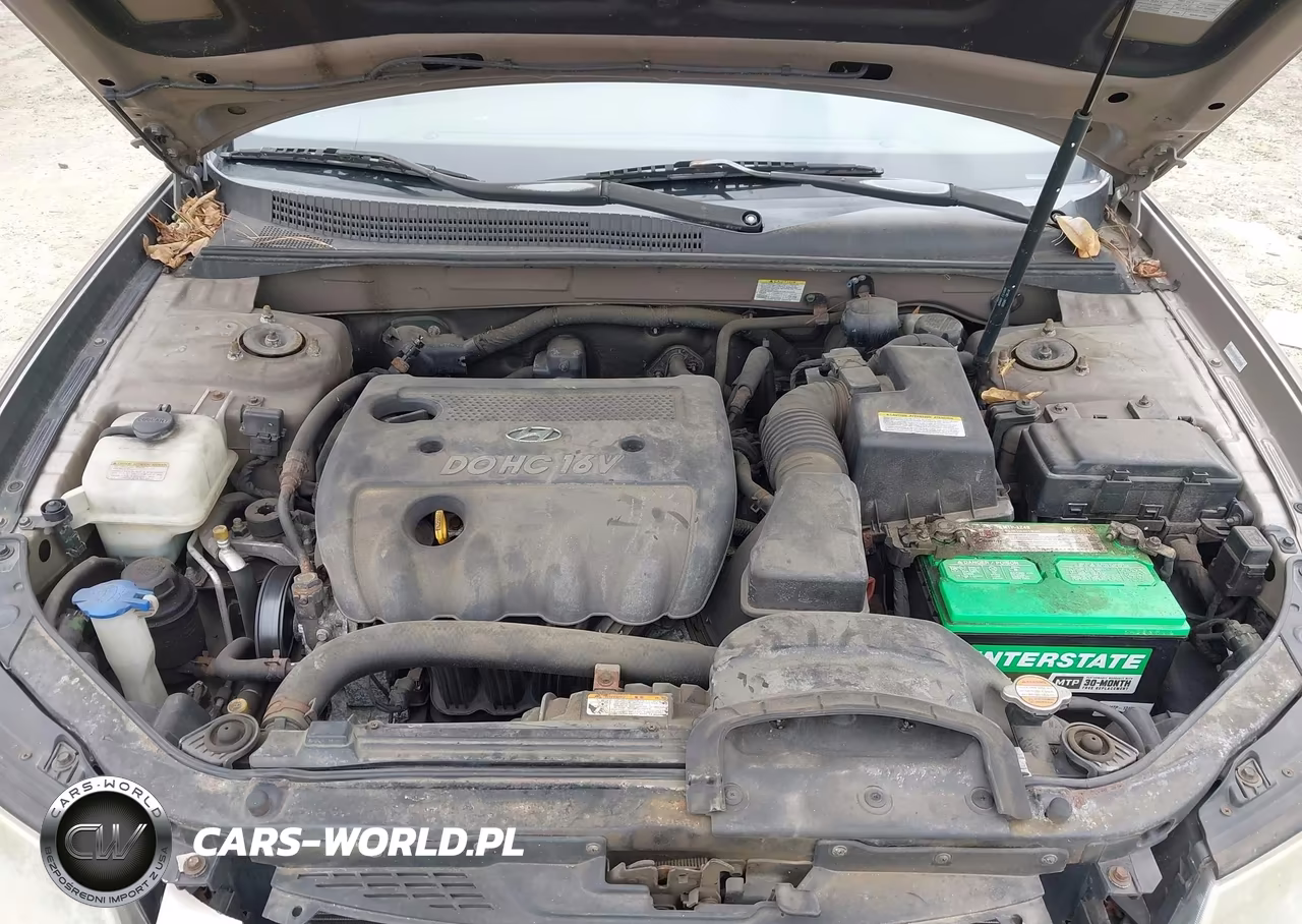 2008 Hyundai Sonata Gls VIN:5NPET46C88H372724 - 10
