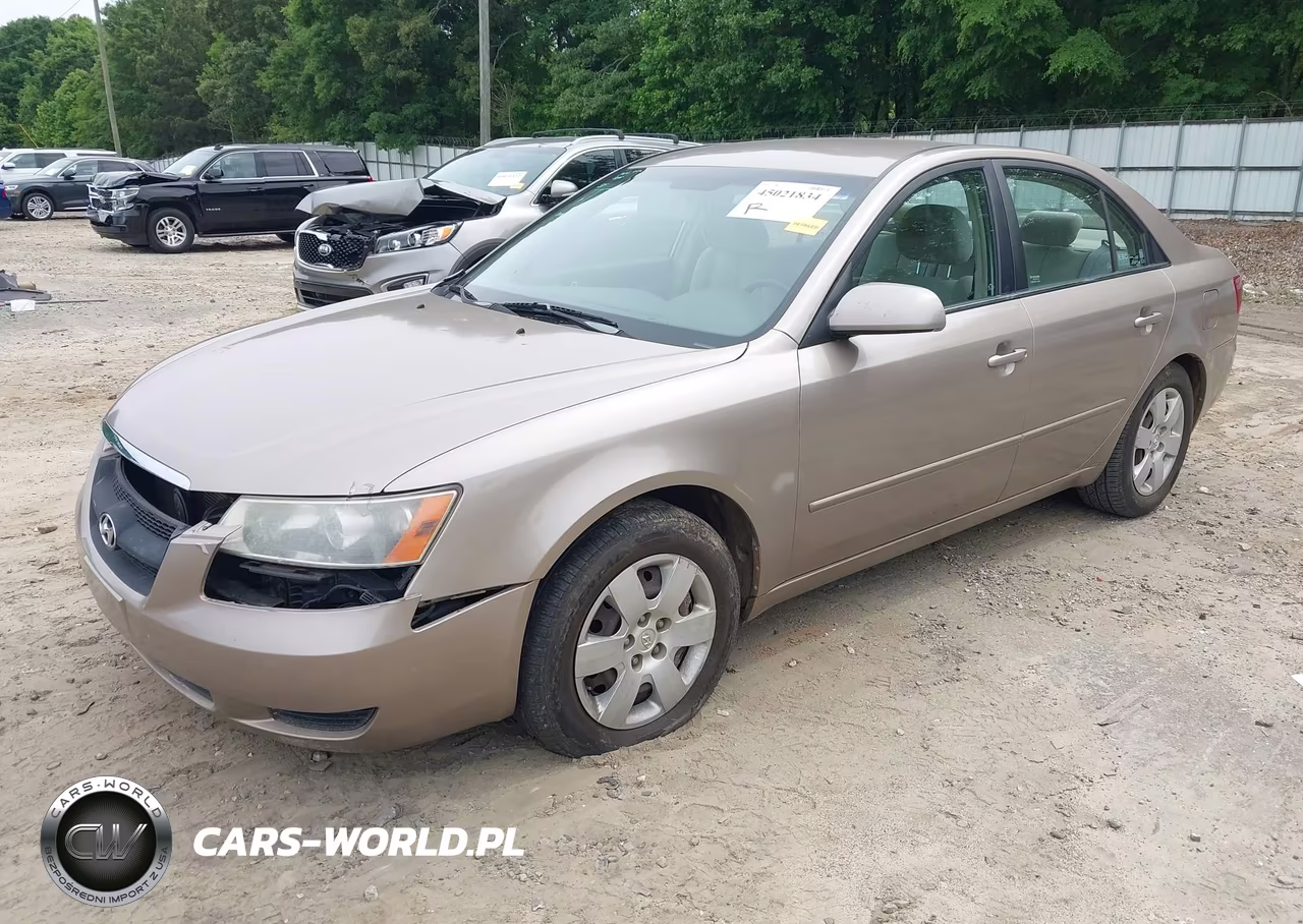 2008 Hyundai Sonata Gls VIN:5NPET46C88H372724 - 2