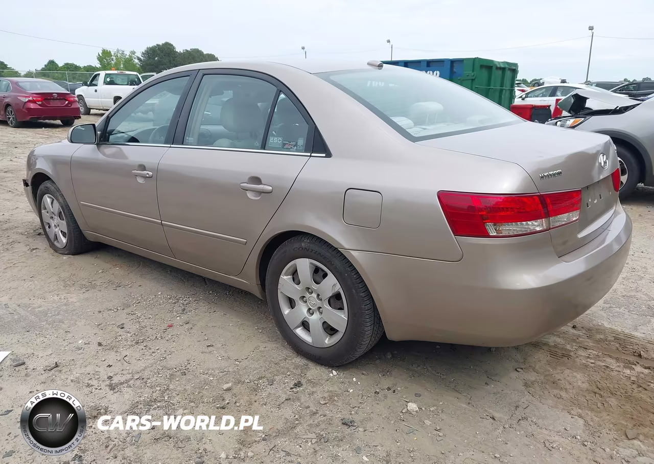 2008 Hyundai Sonata Gls VIN:5NPET46C88H372724 - 3