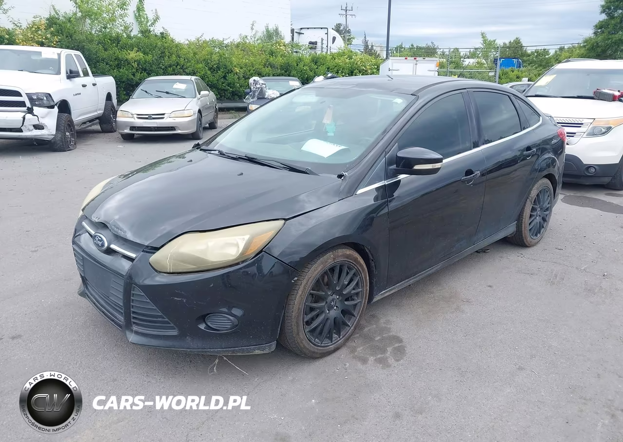 2014 Ford Focus Titanium VIN:1FADP3J25EL141656 - 2