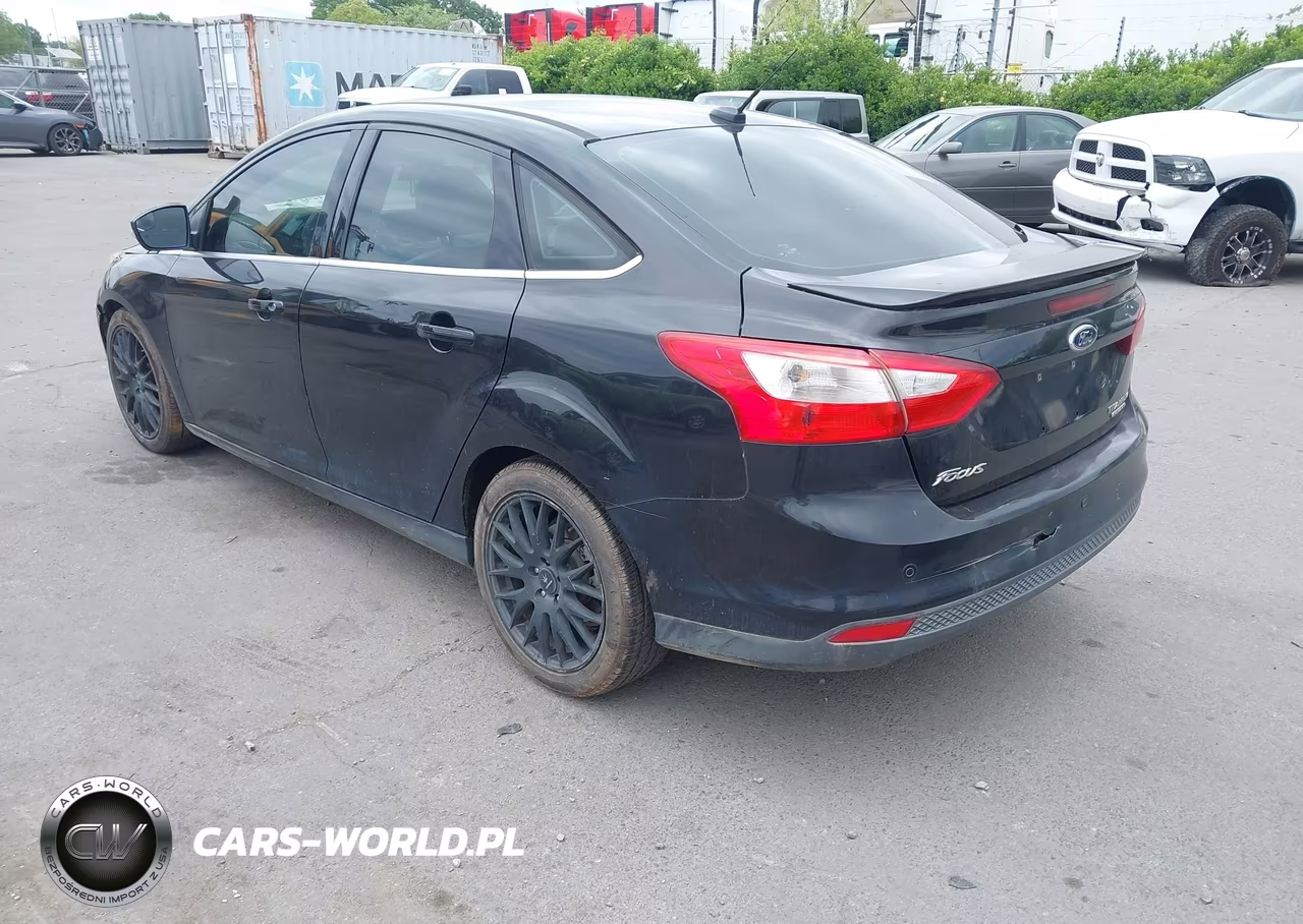 2014 Ford Focus Titanium VIN:1FADP3J25EL141656 - 3