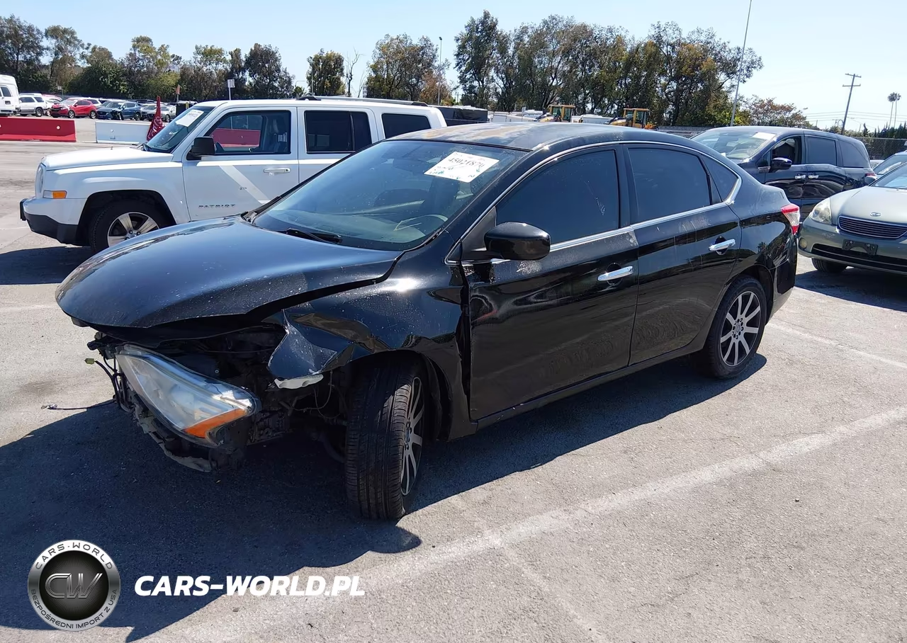 2014 Nissan Sentra S VIN:3N1AB7AP2EY297985 - 2