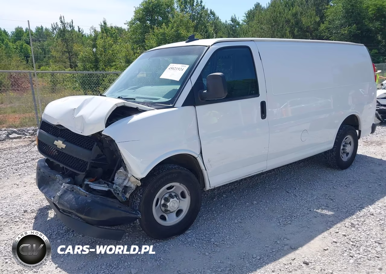 2017 Chevrolet Express 2500 Work Van VIN:1GCWGAFF1H1185107 - 2