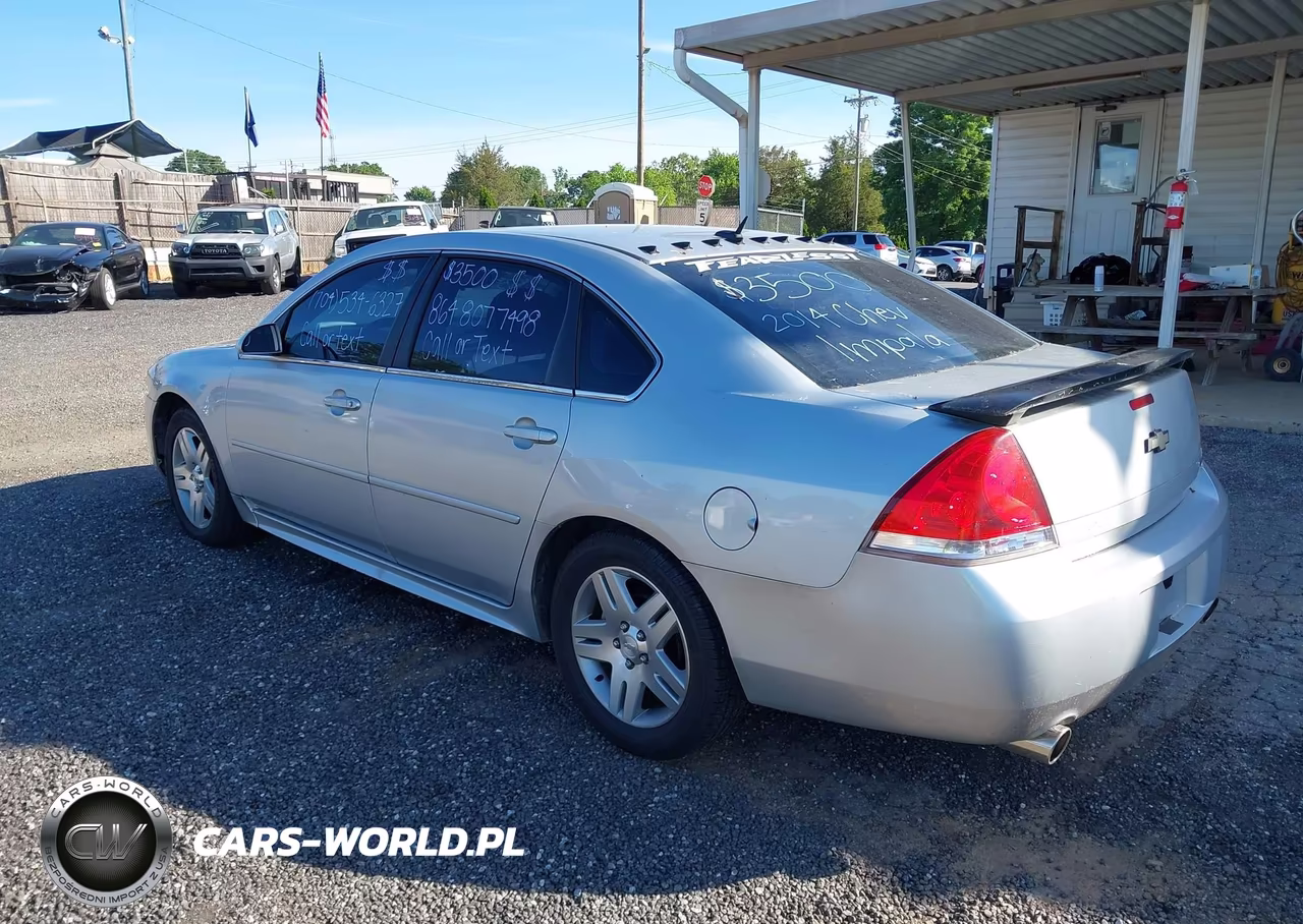 2014 Chevrolet Impala Limited Lt VIN:2G1WB5E38E1147966 - 3