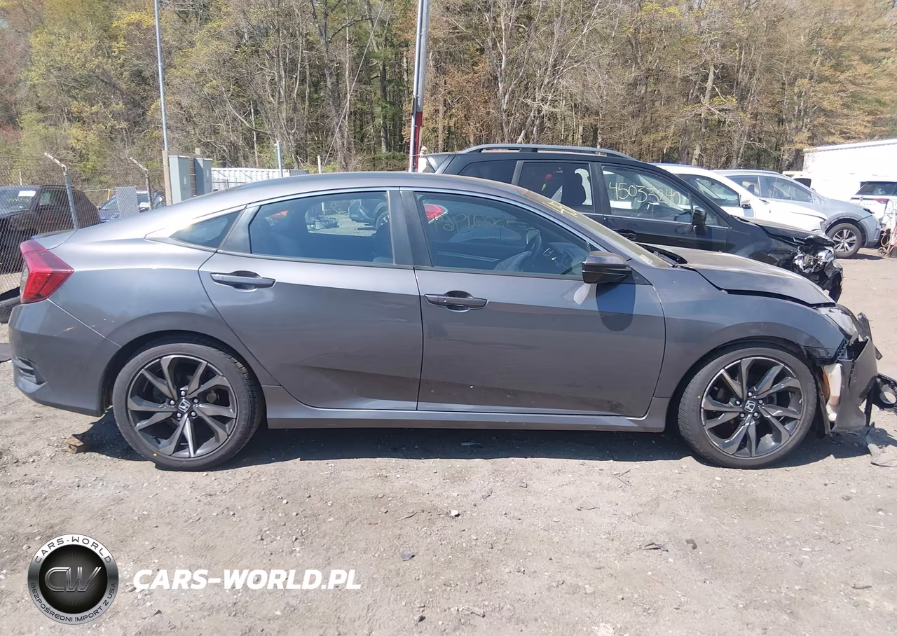 2019 Honda Civic Sport VIN:2HGFC2F81KH582538 - 13