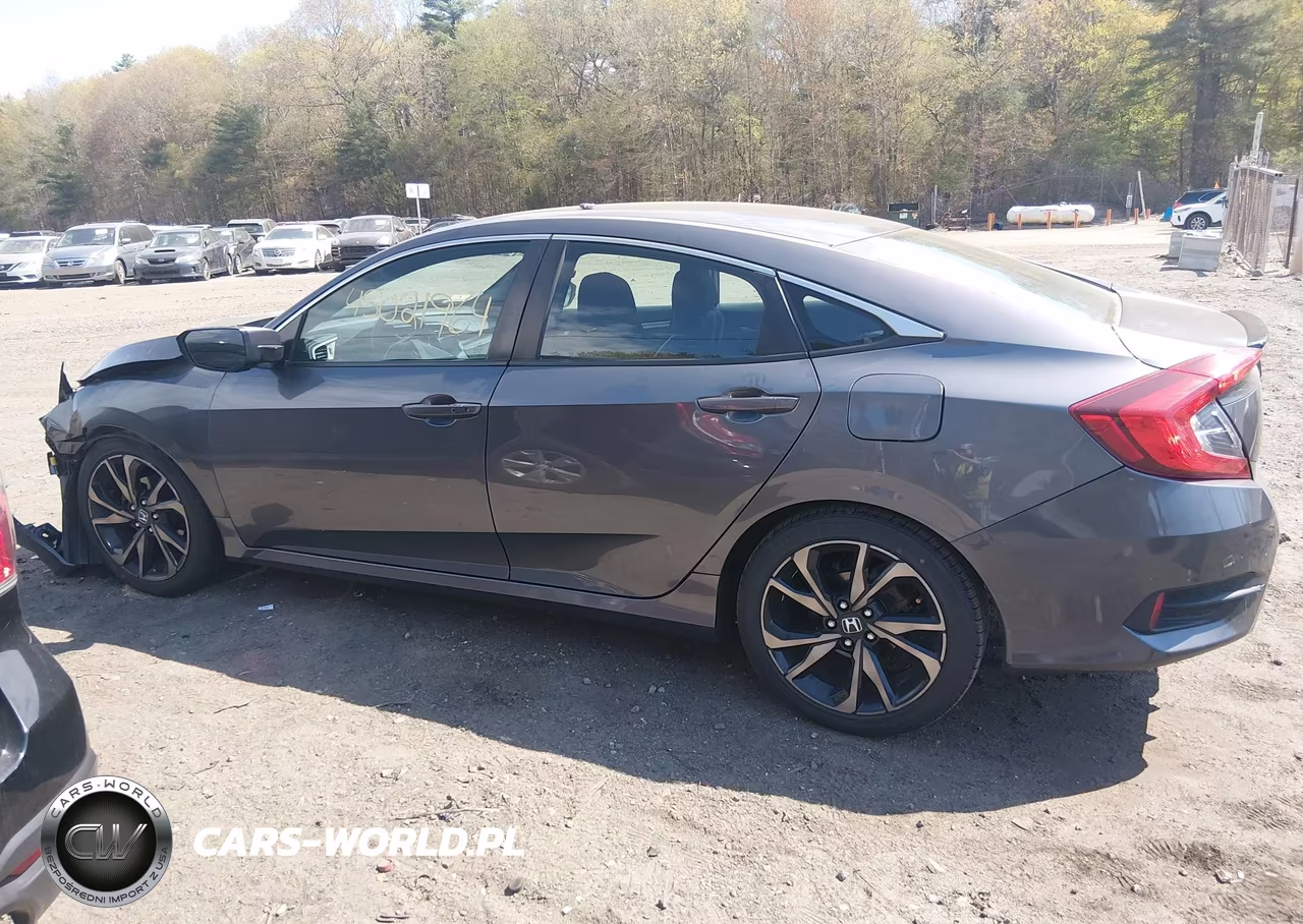 2019 Honda Civic Sport VIN:2HGFC2F81KH582538 - 14